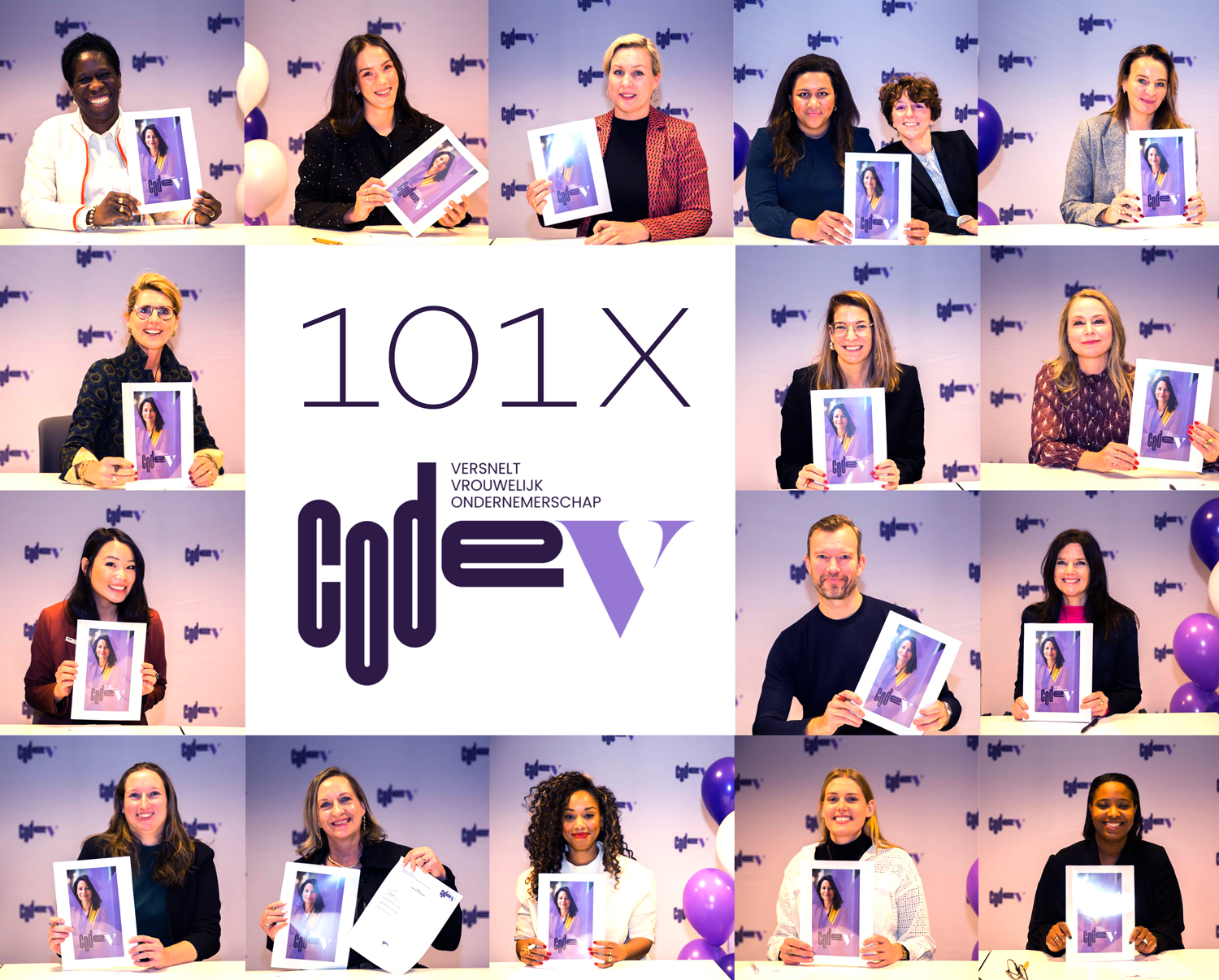 SHELEADS+ joins 100 signatories in Code-V